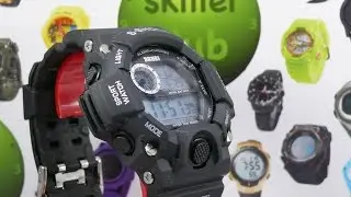 Спортивные часы SKMEI 1019 (чёрные)
