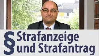 Strafanzeige und Strafantrag | Anwalt | Heidelberg