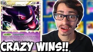 The Absolute Craziest Way To Win On PTCGO! Lost World Gengar Prime Deck!