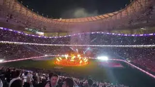 FIFA World Cup Qatar Amazing Fireworks Trophy 2022 | Semi-final time  FIFA| Argentina 🇦🇷 v Croatia