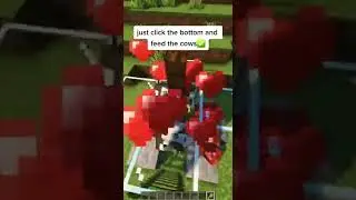 Minecraft:semi auto food farm tutorial#shorts