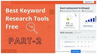 Part 2: Keyword Research in Hindi | Keyword Research Tools | Digital Marketing Coach: Vikas Rathour