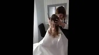 Первая стрижка Александры в студии красоты для детей и мам Baby Curls