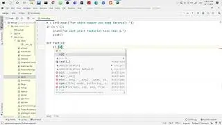 How to print the factorial of a number in python-English