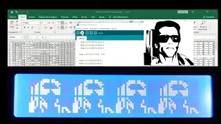 LCD 16X2 Arduino Custom Characters Fast