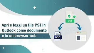 Salva e-mail in PDF senza Outlook | Converti PST in PDF con allegati | Convertitore da PST a PDF