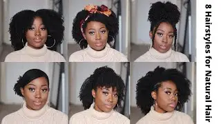 Simple, Quick, Everyday Hairstyles for Natural Hair