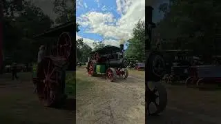 Keck Gonnerman steam traction engine Tractor 🚜 Sycamore Illinois Tractor Show #shorts