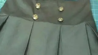 Baby Doll's Sucker Punch Box Pleat Skirt With Yoke : Secretlifeofabionerd