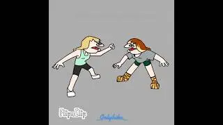 Когда вам с подругой понравился один и тот же персонаж :D #animation #анимация