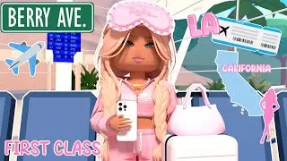 TRAVELING FIRST CLASS TO LA! *MODELING JOB!* VOICED BERRY AVENUE ROLEPLAY