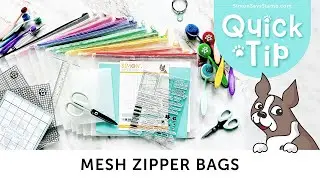 Why Crafters LOVE These Mesh Zipper Bags!