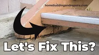 Repair Suggestions For Fixing Wood Stairs Using Angled Metal Hardware To Connect Steps To Stringers