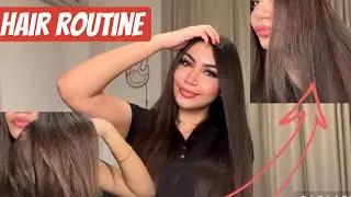 روتين شعري الجديد ، كيف عالجت الهيشان و الجفاف