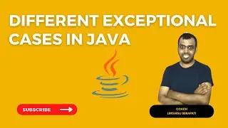 Different Exceptional Cases #Java #LingarajTechhub