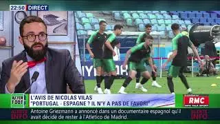 After Foot du jeudi 14/06 - Partie 3/6 - L'avis tranché de Nicolas Vilas sur le Portugal