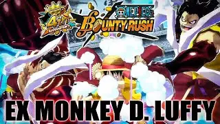 EX LUFFY Gameplay 4th Anniversary | One Piece Bounty Rush
