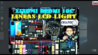Xiaomi Redmi 10C Backlight Ways Repair Display Light Problem #gsmsanjoy