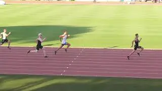 AACT Down Under Invite 21st Jan 19 - Men's 200m Shelley 21.08 1.8w