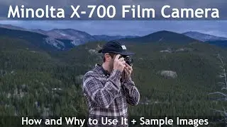 Minolta X-700 / Loading Film / Getting Back to Basics #MinoltaX700