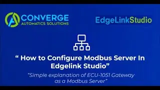 “How to Configure Modbus Server in Edgelink Studio”