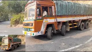Ghat Road Turning Challenge on Truck Drivers