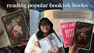 reading popular booktok books for a week | reading vlog 📖⭐️