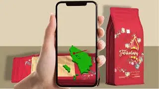 Augmented Reality Simulation on "Nusantara Coffee" Packaging