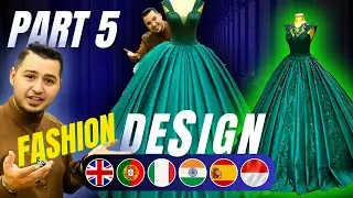 Part 5 | Wedding & Evening Dress Sewing Course: How to Cut and  How to Sew