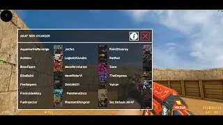 CS1.6 Android CSGO AK47 Changer Menu for CSMoE/Xash3d