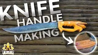 Handle Knife Making out of Wood using Jackfruit /Langka Wood | Dinalungan Aurora Philippines
