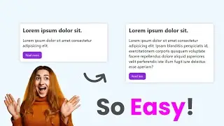 Create a Read More & Read Less Toggle Button | Full HTML, CSS & JavaScript Tutorial