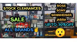 TRUE SOLUTION| STOCK CLEARANCE SALE UPTO 70% OFF | BOSE,SONY,SENNEHEISER,JABRA,HUAWEI,JBL