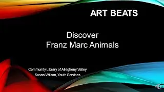 Art Beats: Franz Marc Animals
