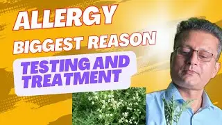 75 percent of Allergies linked to this common weed. Allergy testing and Treatment on Myself.