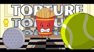 Torture But Fries, Golf Ball And Tennis Ball Sing It (FNF/BFDI Cover/Reskin)