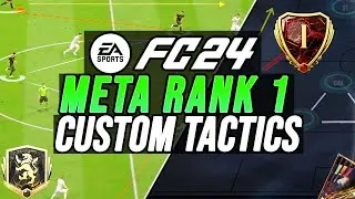 FC 24 - 20-0 BEST META RANK 1 CUSTOM TACTICS SET UP & THE NEW META 5212