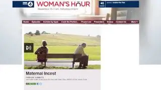 9 January 2014: Maternal incest - a piece on 'Woman's Hour'