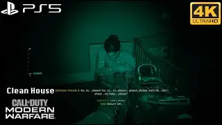 Call of Duty: Modern Warfare - Clean House Mission [PS5 - 4K/60fps]