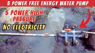 5 Power Free Energy Water Pump