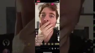 Shane Dawson Reacts to Tati Westbrook's Video on IG LIVE