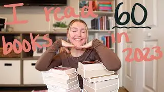 I read 60 books in 2023! | yearly reading wrap-up