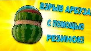 АРБУЗ+РЕЗИНКИ=ВЗРЫВ!