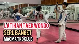 Latihan TAEKWONDO seru banget di MAGMA TAEKWONDO CLUB #taekwondo #fighter  #martialarts