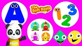Preschool Learning Videos for 3 Year Olds | Best Learn ABC, 123, Colors & Shapes | 3 Years Learning