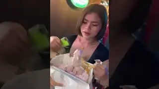 хотела отсосать торт