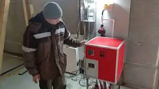 Тепловой насос в магазине. С. Осташково, г. Омск