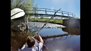 НА БАЙДАРКЕ ПО РЕКЕ ВЯДА ВЕСНОЙ 2018 ГОДА