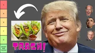 US Presidents Make a Cheesecake Factory Tier List!