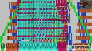 AHMIA In Black Midi - Skibidi Toliet Theme Song - (675K Notes)
